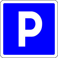 znak parking