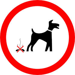 pies, zakaz wyprowadzania psw, zakas zaatwania si psw, zakaz srania