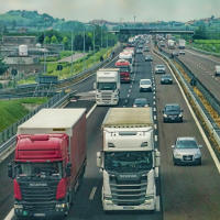 autostrada, tiry, ciarwki, auta osobowe, scania, autostrada a4